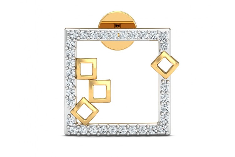 Sabina Diamond earrings in gold
